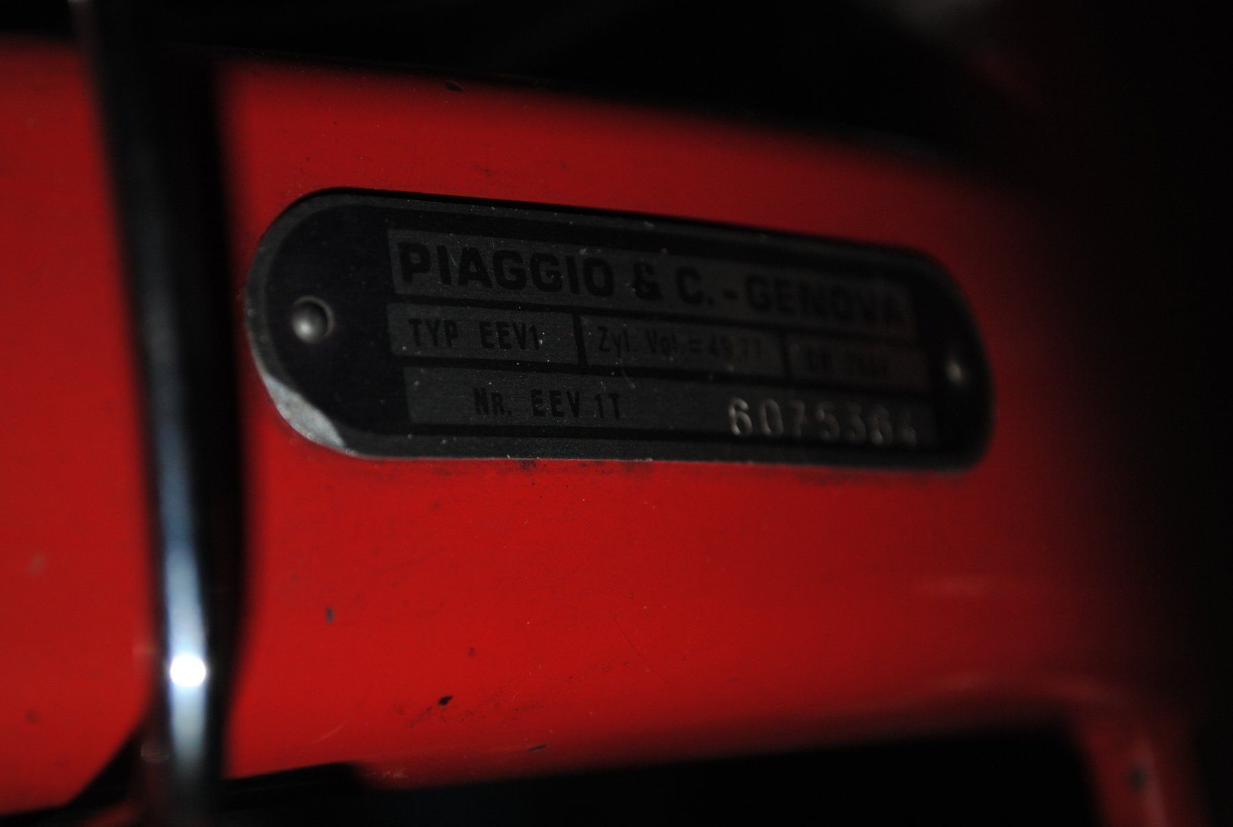 Piaggio Ciclomotori: Piaggio Bravo Oldi Oldtimer original Rot Mofa Töffli – Usato da Subingen venduto da Baergarage 8