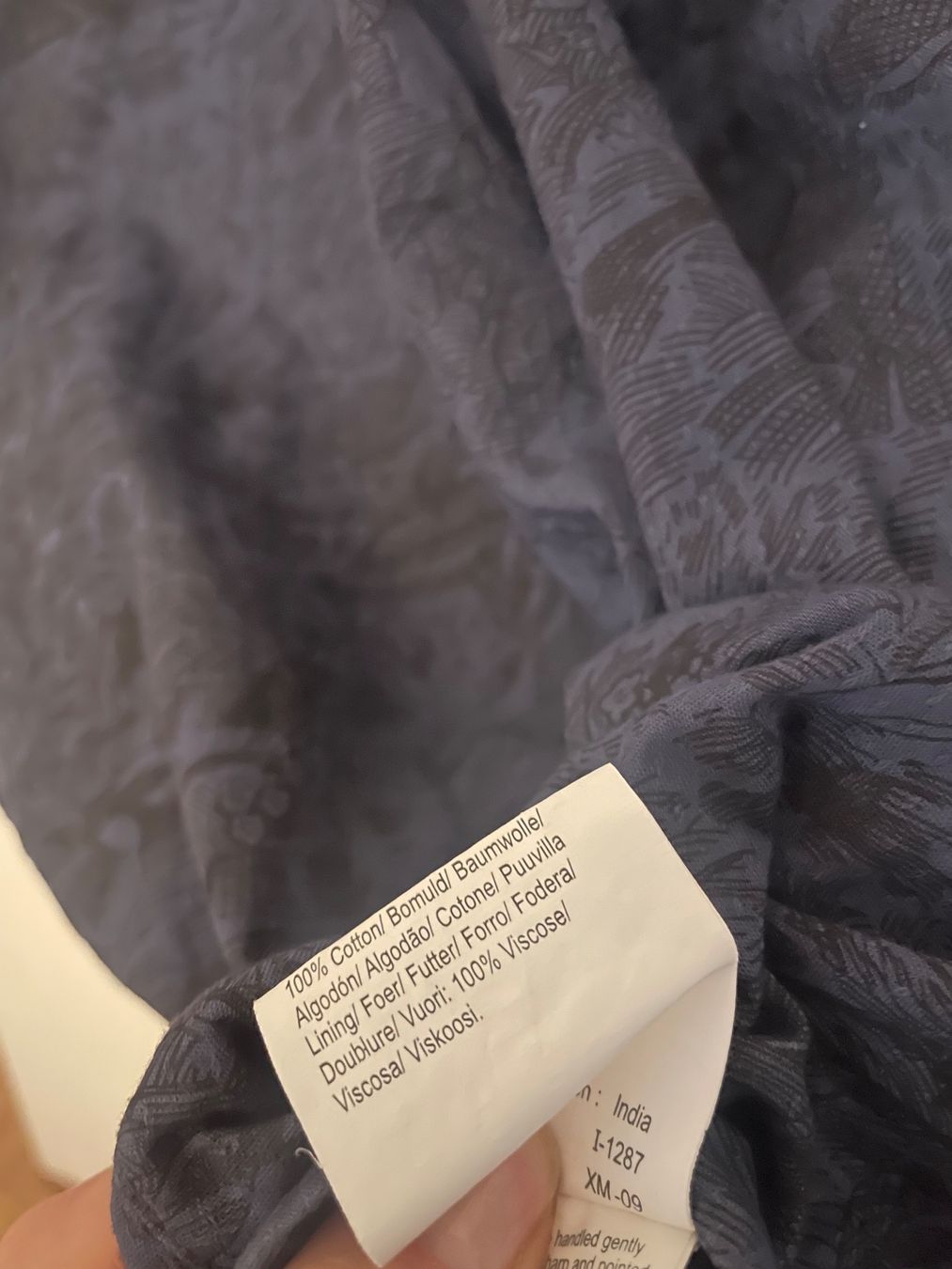 Vestiti: NOA NOA Kleid Gr. XS Baumwolle dunkelblau – Usato da Zürich venduto da MrsWollishofen 7