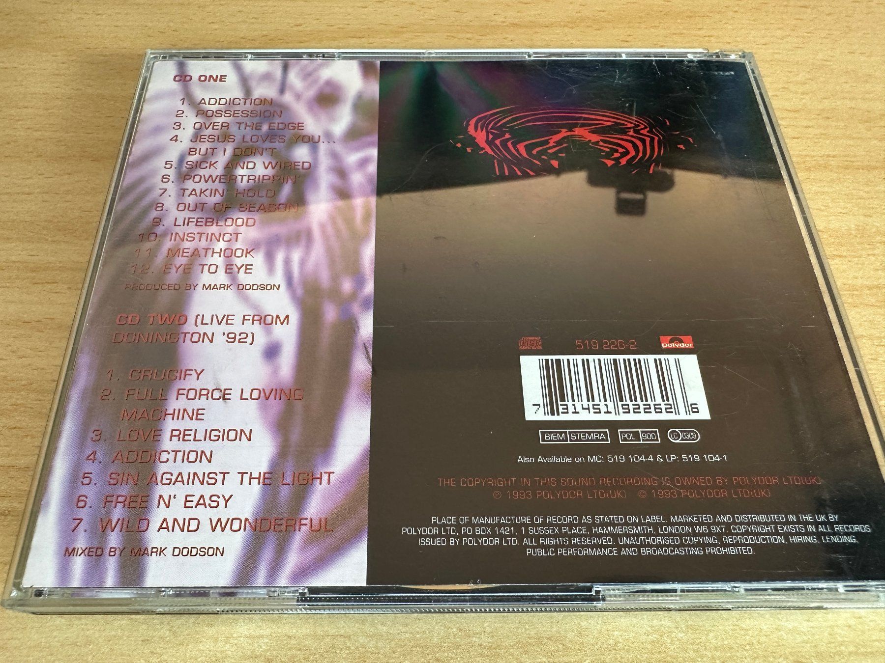 CD: The Almighty – Powertrippin' - 2 CD – Usato da Rikon im Tösstal venduto da Alpenmutz 1
