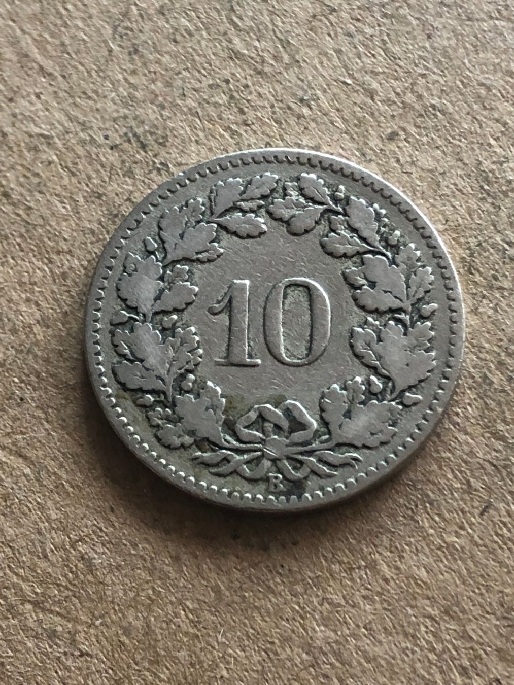 Toutes les monnaies: 10 Rp. 1880 – D'occasion à Schötz par Odpa 1