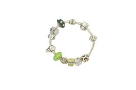 PANDORA Armband mit 11 Charms 925 Sterling Silber *S4506