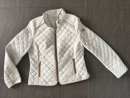Steppjacke weiss - Grösse 40- neu