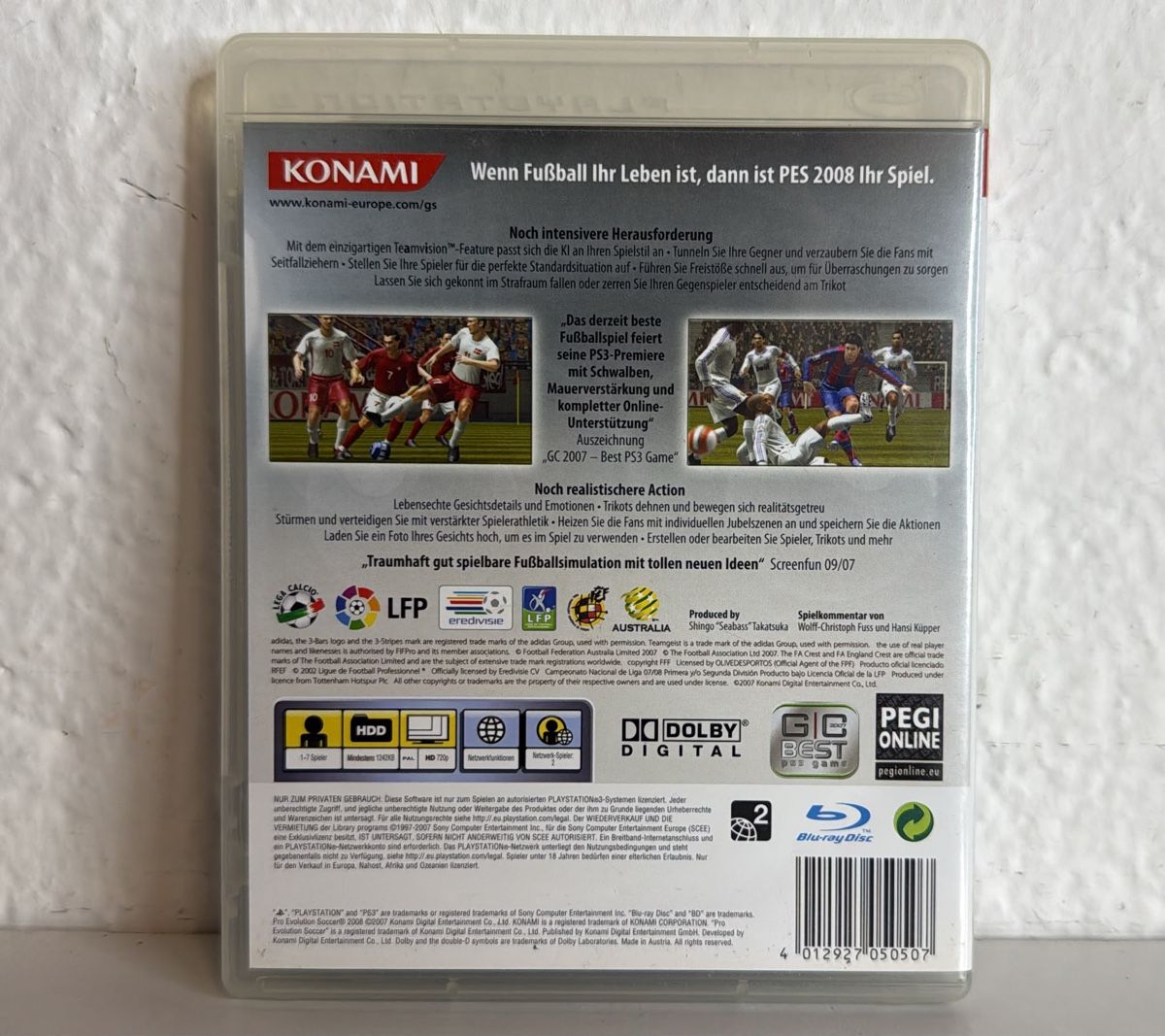 Sony Jeux: Pro Evolution Soccer 2008 - PS3 Game – D'occasion à Ehrendingen par bubulence 1