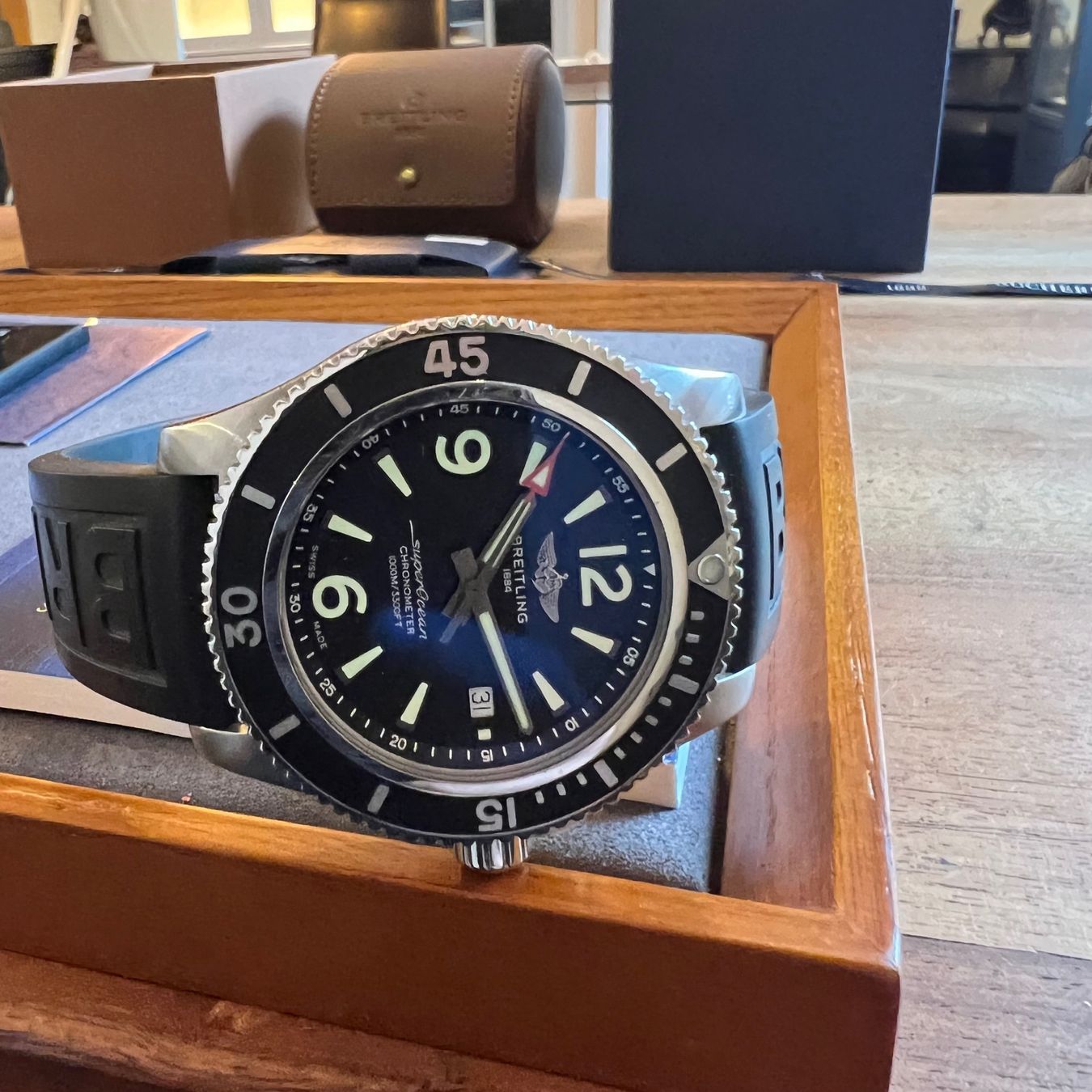 Breitling Uhren: Breitling Superocean II 44 mm Full Set 2020 – Gebraucht aus Carouge GE von  4