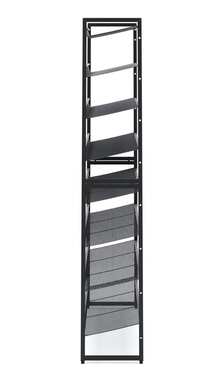 Scaffali: Schuhregal Schwarz, Metall  – Nuovo e nell'imballaggio originale da Obernau venduto da SIGGEW 3