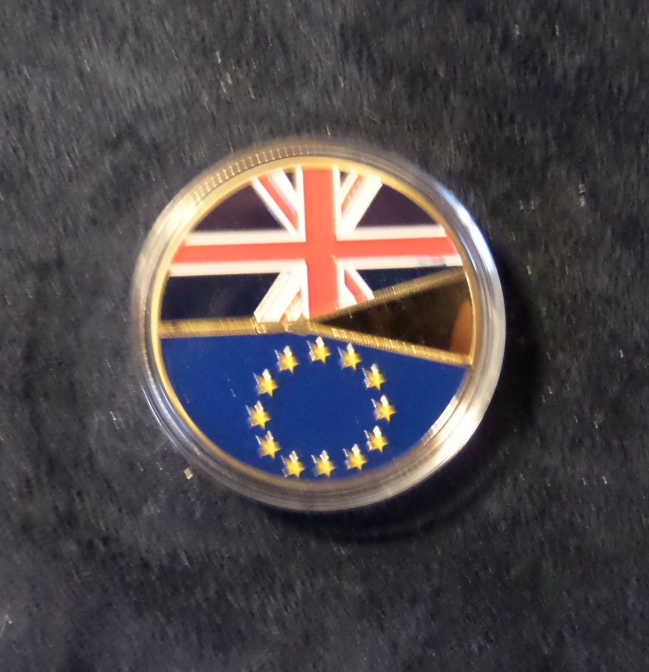 Tutti le monete: MÉDAILLE 2016 COLLECTOR COIN BREXIT – Nuovo e nell'imballaggio originale da Nyon venduto da an54 1