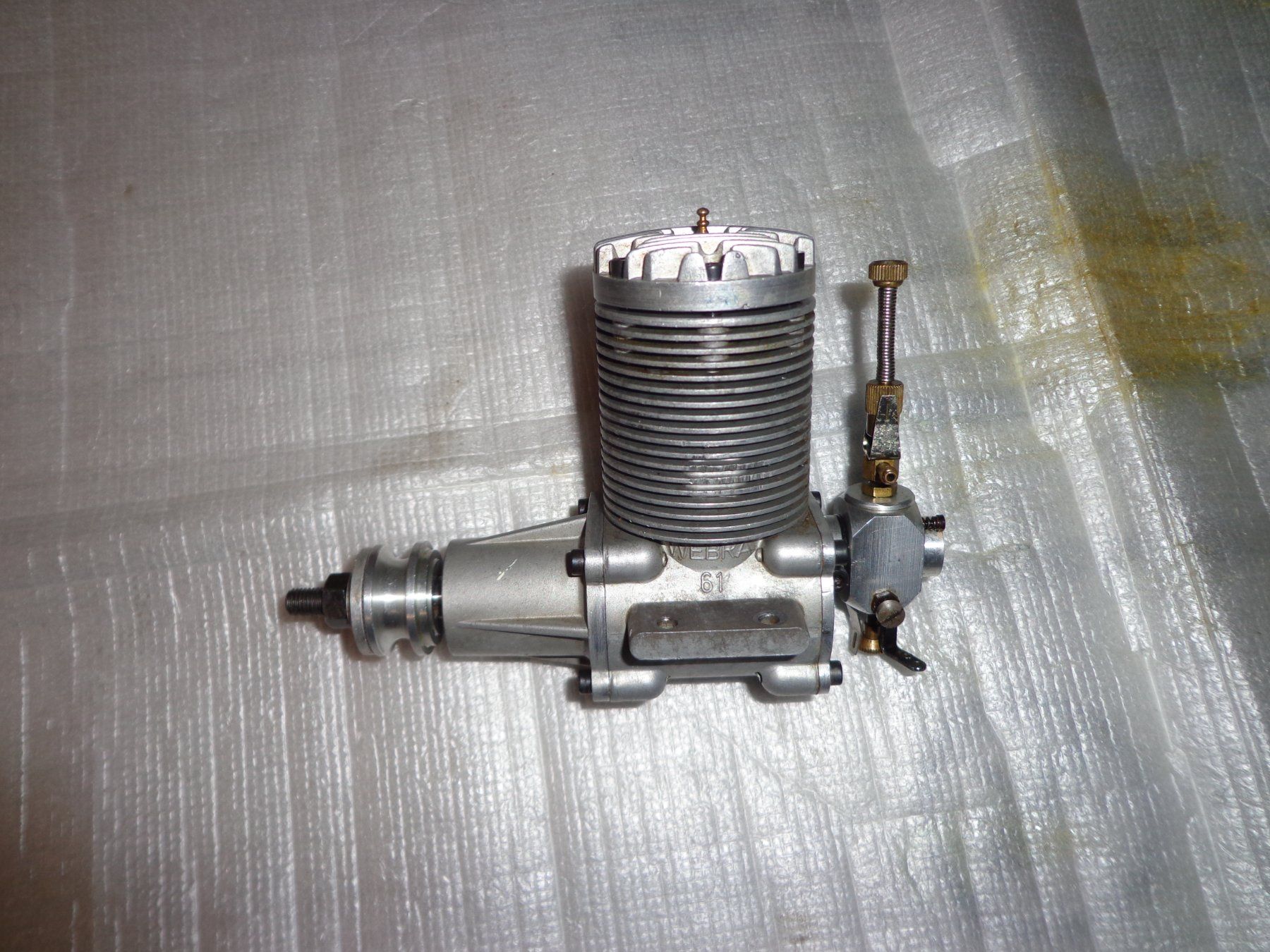 Motoren: Modellmotor, Webra 61  (9.95 ccm) (44) – Defekt aus Camorino von Dibi7
