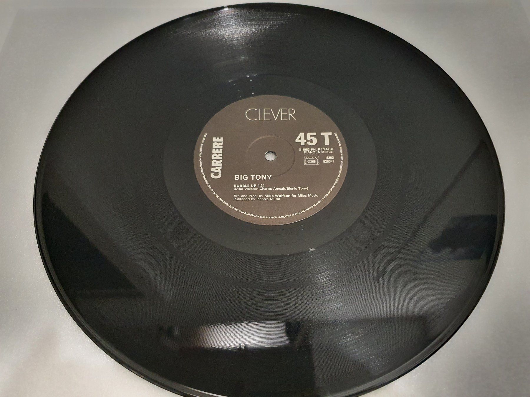 Dischi in vinile: Big Tony - Bubble Up – Usato da Uster venduto da Vinyl-Leidenschaft 2