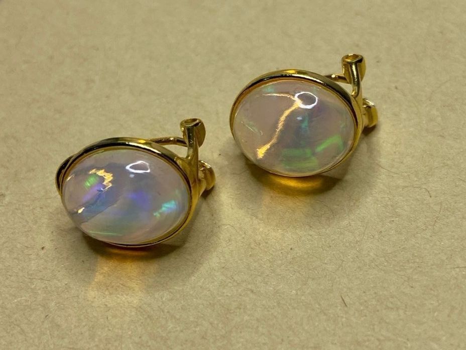 Ohrringe & -stecker: Luxus Opal Ohrringe, Goldig, 925 Silber – Neu (gemäss Beschreibung) aus St. Gallen von GIULESGG 7