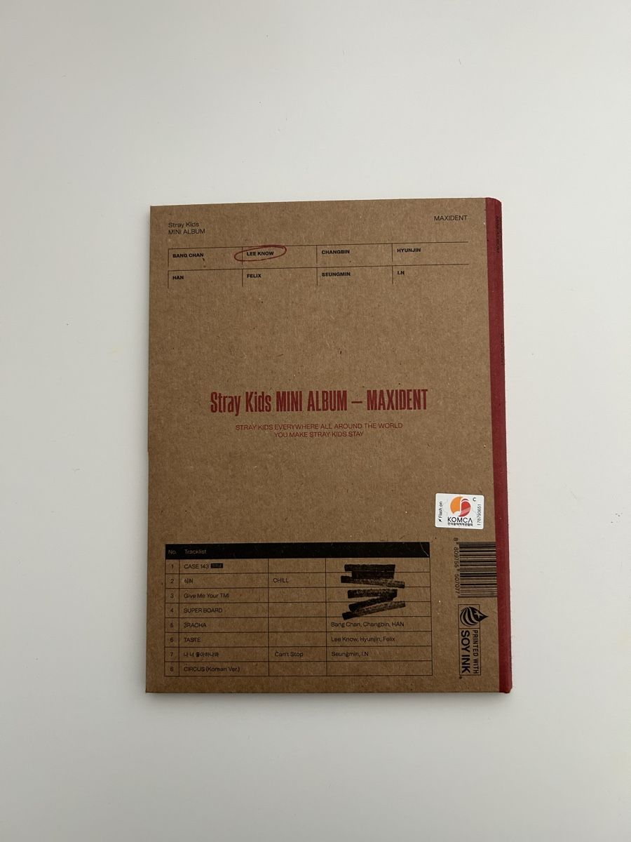 Alben: Stray Kids Maxident Case ver. (Lee Know)  – Neu (gemäss Beschreibung) aus Rupperswil von van_tyy6 1