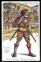 sign. Ed. Elzingre: Schweizer Soldat im 