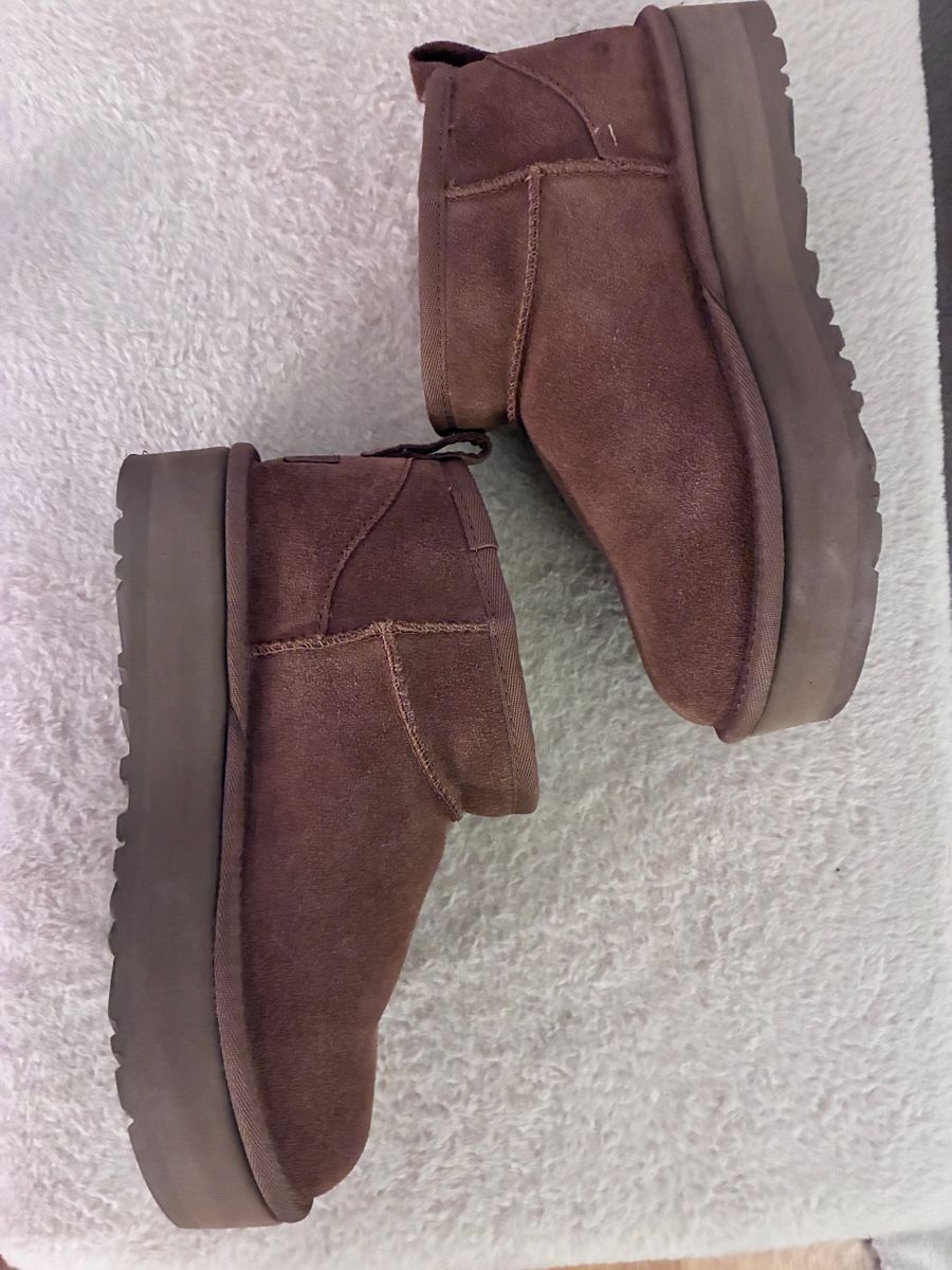 Ugg Damenschuhe: UGG Classic Ultra Mini Platform Chestnut Grösse 36 – Neu (gemäss Beschreibung) aus Chur von mel_gn2k 3