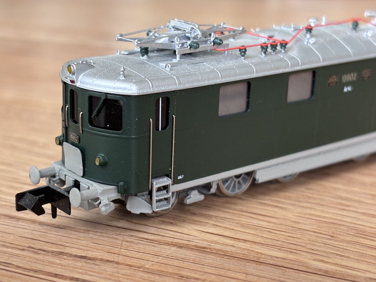 Lemaco Modellini di ferrovie: Lemaco N Ae 4/6 10802 Digital mit Pufferspeicher – Usato da Neunkirch venduto da Steff74 9