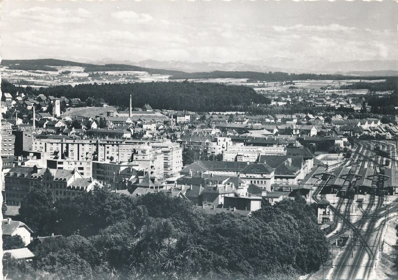 Cartes postales: Biel - Bahnhof + c1965 – D'occasion à Emmenbrücke par teestube