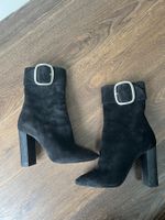 Bottines Saint Laurent en daim