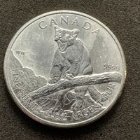 1 Unze Silber Kanada Wildlife Puma 2012 1