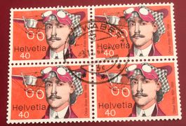 4 er Block Nr.582 mit Stempel