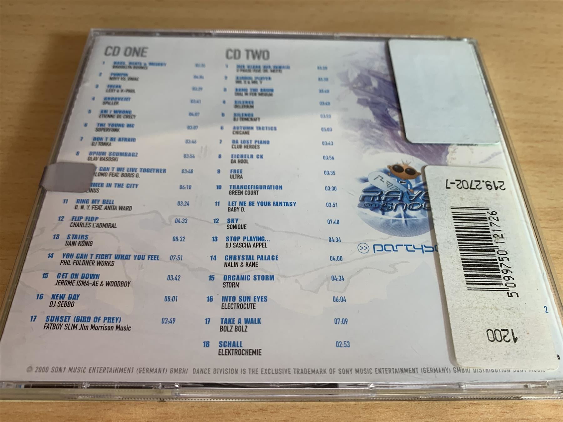 CD: Rave On Snow Edition 2001 - 2 CD – Usato da Rikon im Tösstal venduto da Alpenmutz 1