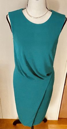 ESPRIT Sommerkleid türkis Gr. S elegant Büro Party Cocktail