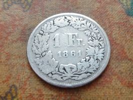 1 Fr. 1861   (A)
