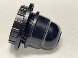 100 Stk. E27 Lampenfassung aus Bakelit mit Ring