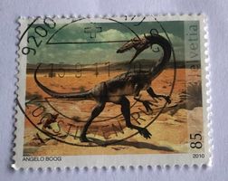 Nr.1359 mit Stempel 2010 Raubdinosaurier Sondermarken 