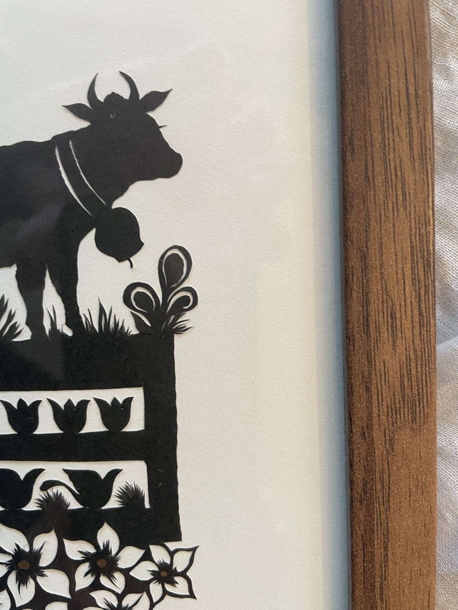 Grafiken & Lithographien: Scherenschnitt – Neu (gemäss Beschreibung) aus Konolfingen von Bern-75 6