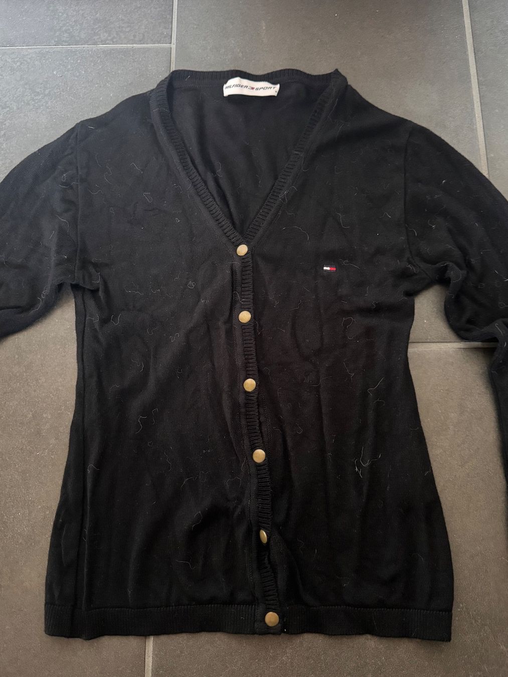 Tommy Hilfiger Jacken: Tommy Hilfiger Strickjacke schwarz Gr. XS – Gebraucht aus Rothrist von Fondgruebe 1