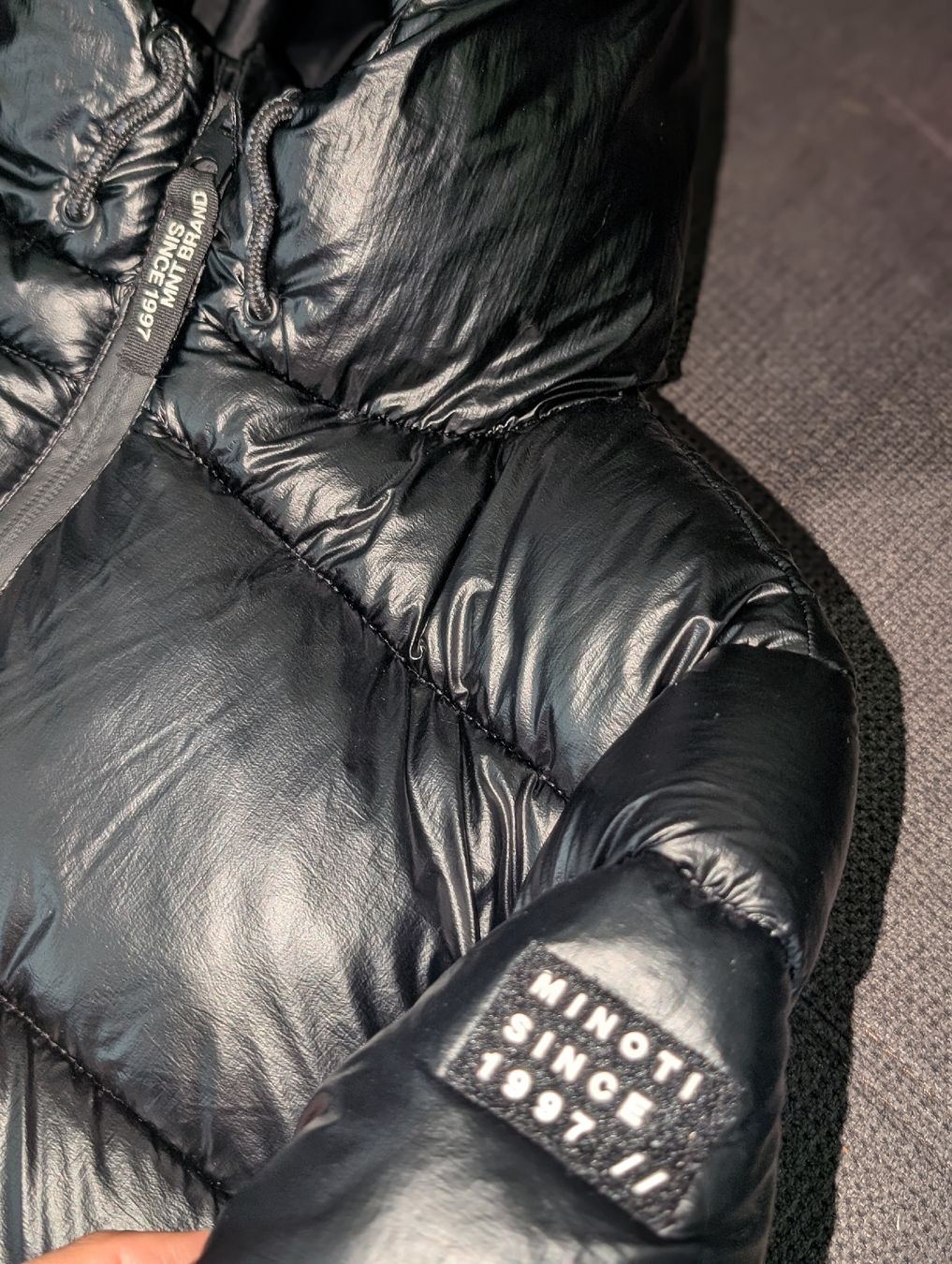 Jacken & Mäntel: Minoti Steppjacke Gr. 152-158, schwarz – Gebraucht aus Merenschwand von lorelei-05 1