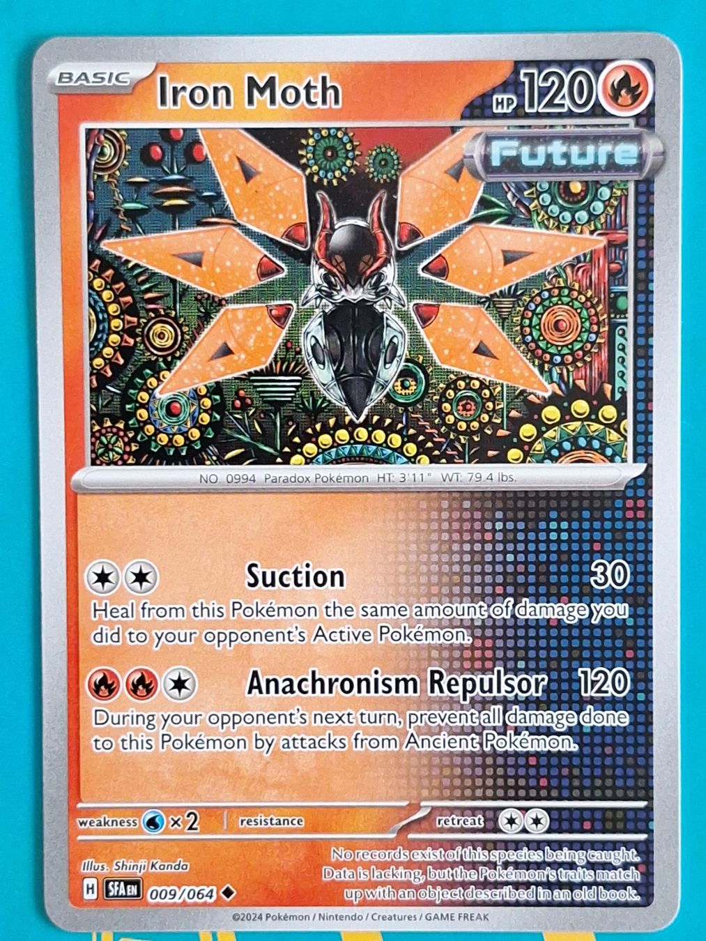Pokémon Carte collezionabili: Iron Moth - Pokemon Shrouded Fable - #6.1 – Usato da Altstätten SG venduto da GGsGameshop