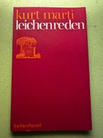 Kurt Marti: Leichenreden.