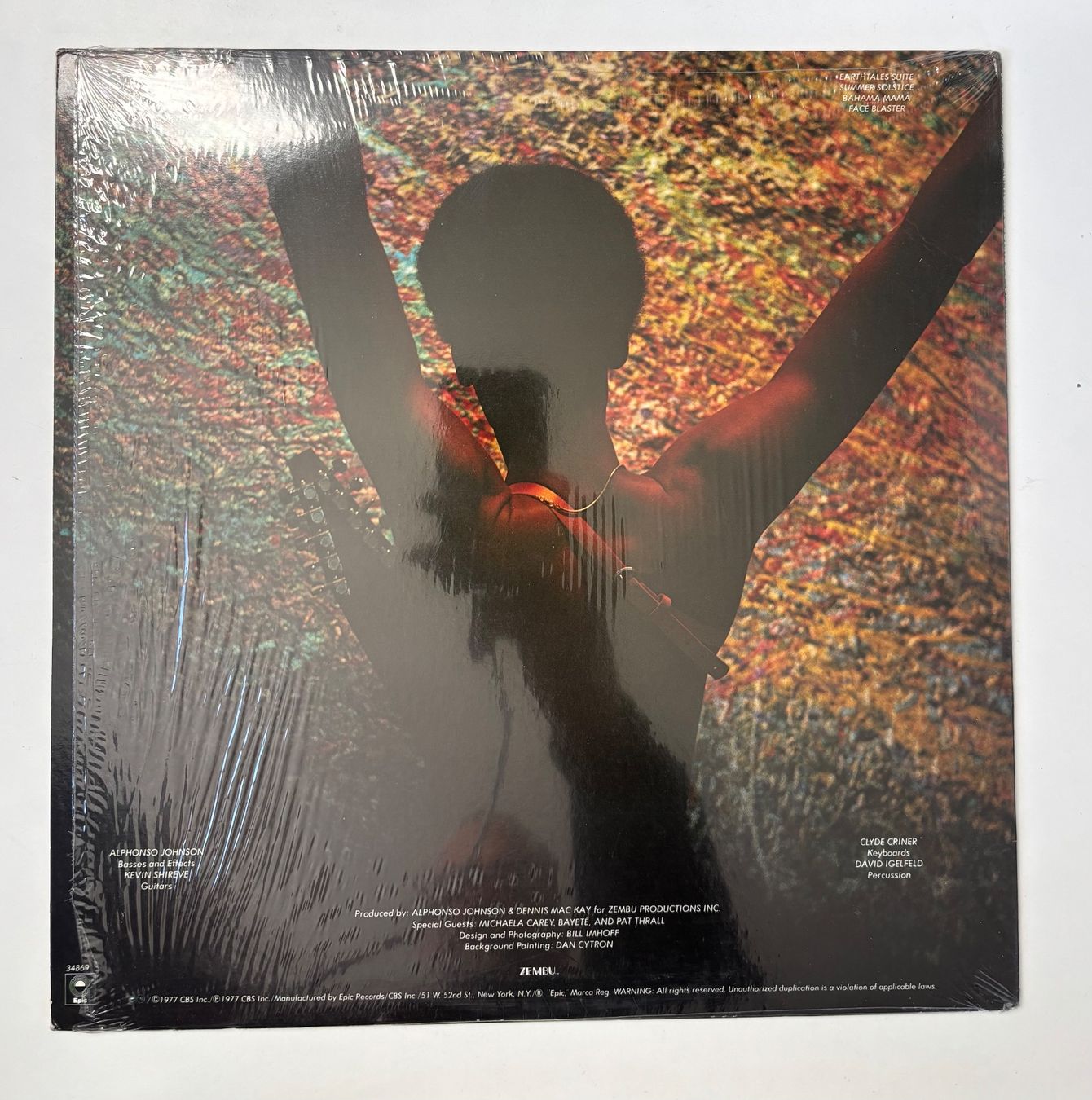 Dischi in vinile: Alphonso Johnson - Spellbound LP EX/EX – Usato da Neuchâtel venduto da Deivid2 5