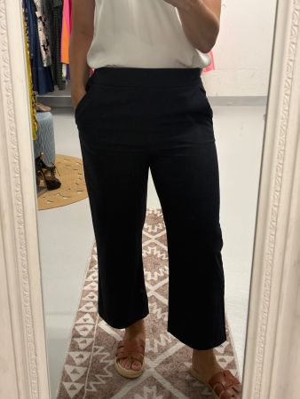 Someday Culottes grau Gr. 38 wide leg Stoffhose