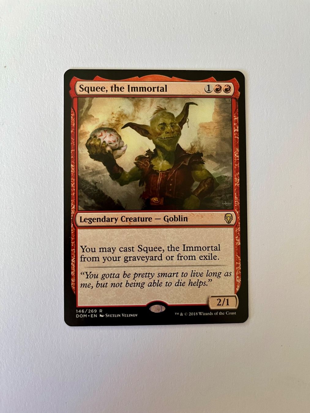 Magic The Gathering Carte collezionabili: MTG - Squee, the Immortal - Dominaria - EN – Usato da Wangen an der Aare venduto da SG94