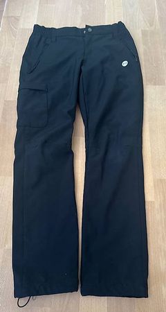 Gefütterte Wanderhose schwarz Gr 152