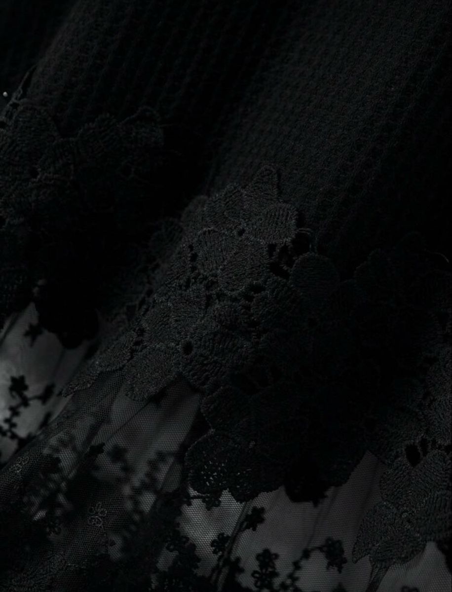 Tops: 😍Sommer / Longtop, Schwarz mit Spitze  Gr. L😍 – Gebraucht aus Steffisburg von ruco02 2