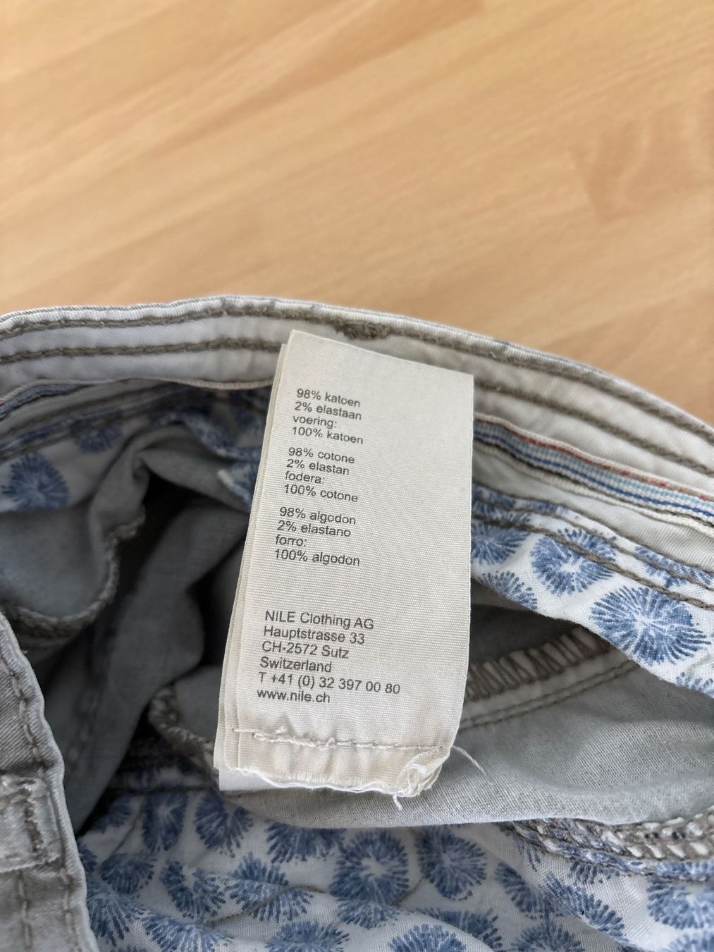 Nile Jeans: Jeans, NILE, S, grau, dünner Stoff – Gebraucht aus Wetzikon ZH von CZ. 8