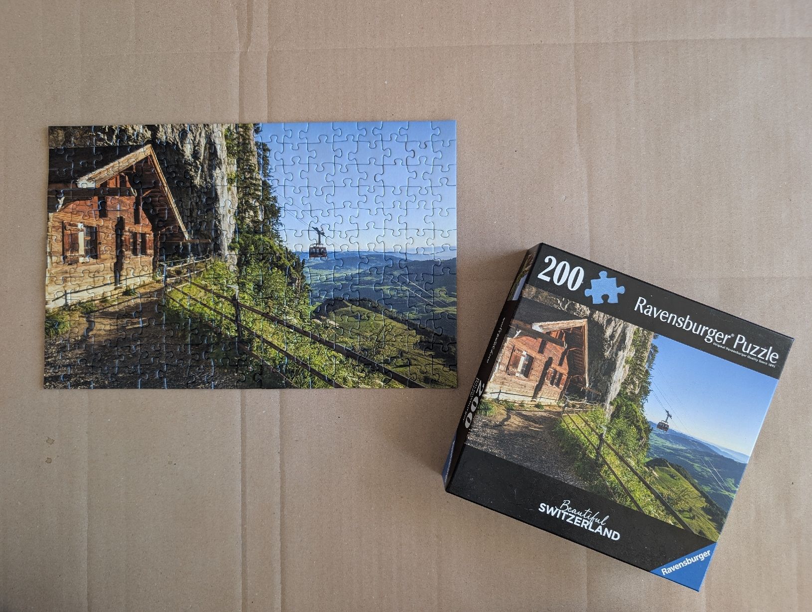Ravensburger Puzzle: 3x Ravensburger Puzzle 200pc Beautiful Switzerland – Usato da Bassersdorf venduto da isnotyourname 3