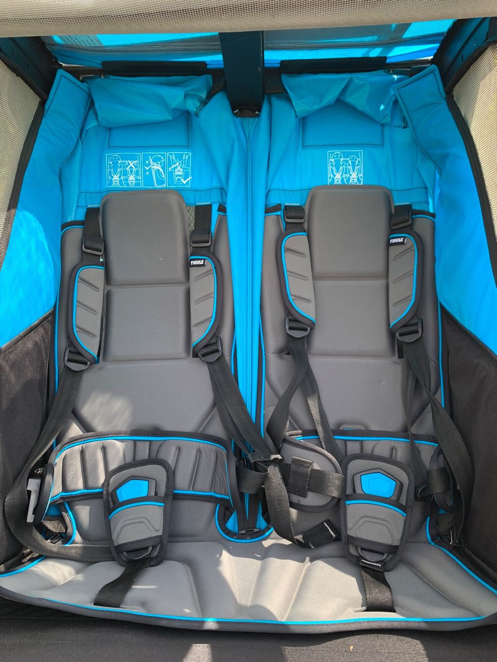 Thule Rimorchi: Thule Chariot Sport 2 Kinderanhänger – Usato da Winkel venduto da Olivia_0907 8