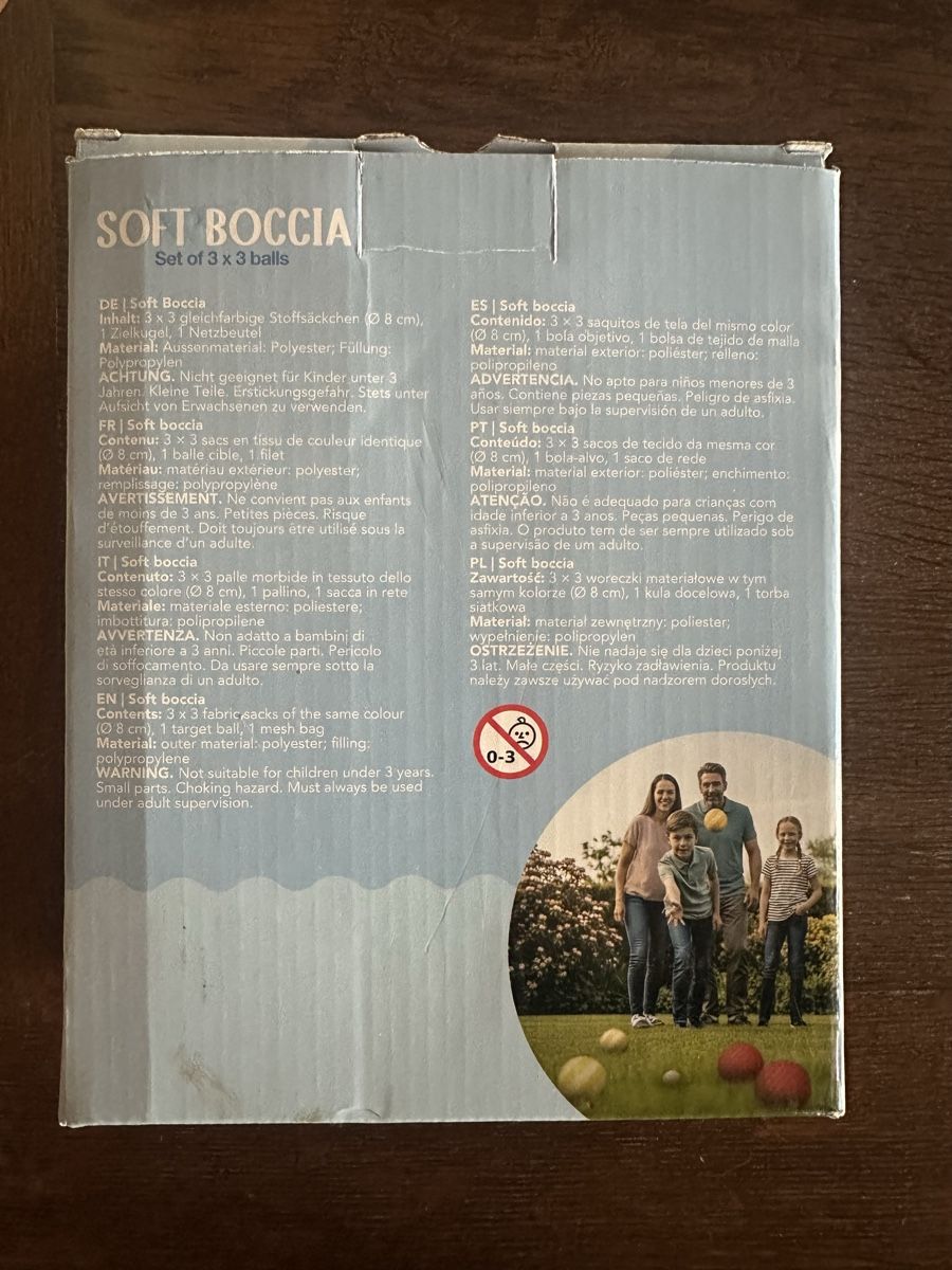 Spiele: Soft Boccia Set – Neu und originalverpackt aus Bärau von JeJeG 1