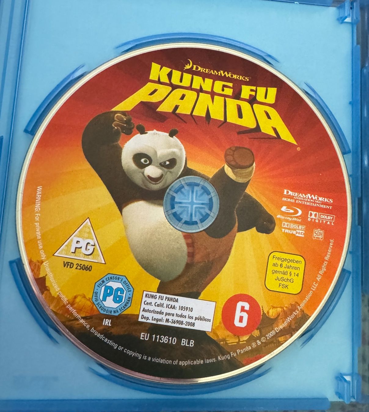 Tous les DVDs: Kung Fu Panda (2008) - Blu-ray – D'occasion à Semsales par __Florian__ 3