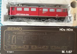 H0m Bemo 1254 127 RhB Ge 6/6 II 707