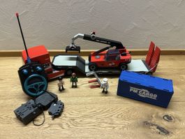 Playmobil RC Cargo Truck mit Anhänger, Stapler und Container