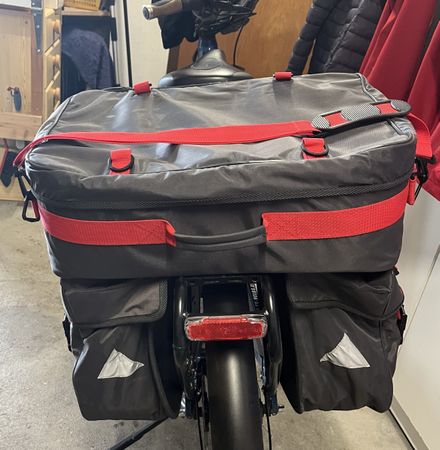 Gepcktrgertasche 60l Red Cycling Products Grand (Gebraucht) in Olten fr  CHF 50  mit Lieferung auf Ricardo kaufen