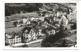 Gurtnellen (UR) Dorfpartie mit Kirche - Gasthof Sternen 1939