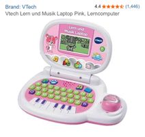 VTech Lern und Musik Laptop pink gebraucht guter Zustand