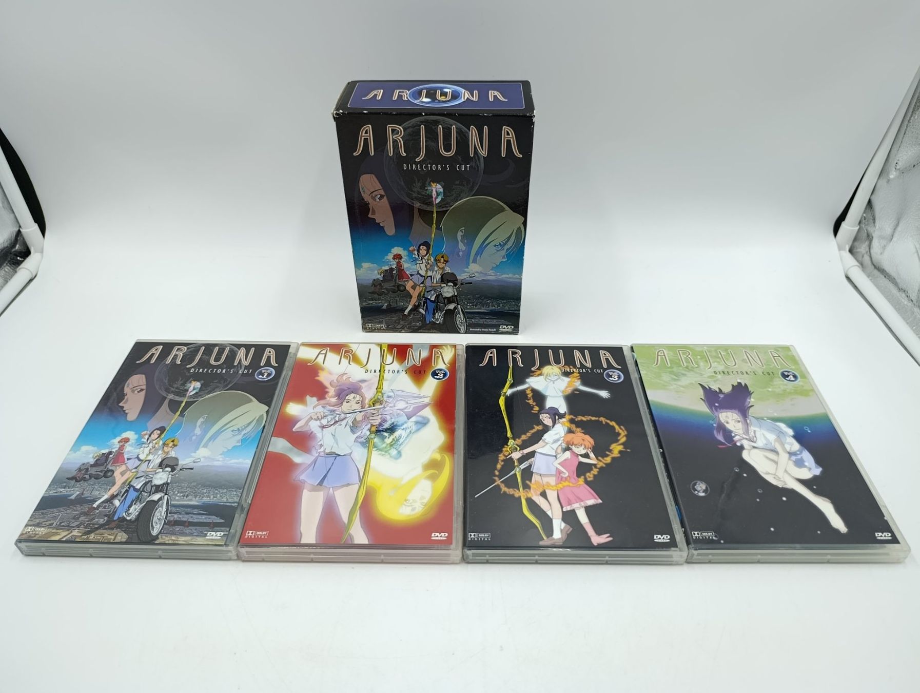 Tutti i DVDs: Arjuna Directors Cut DVD Box Anime – Usato da Wil SG venduto da Donaldus 3
