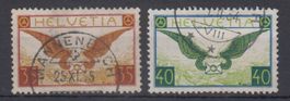 Poste aérienne n°14z - 15z  oblitéré 185.--