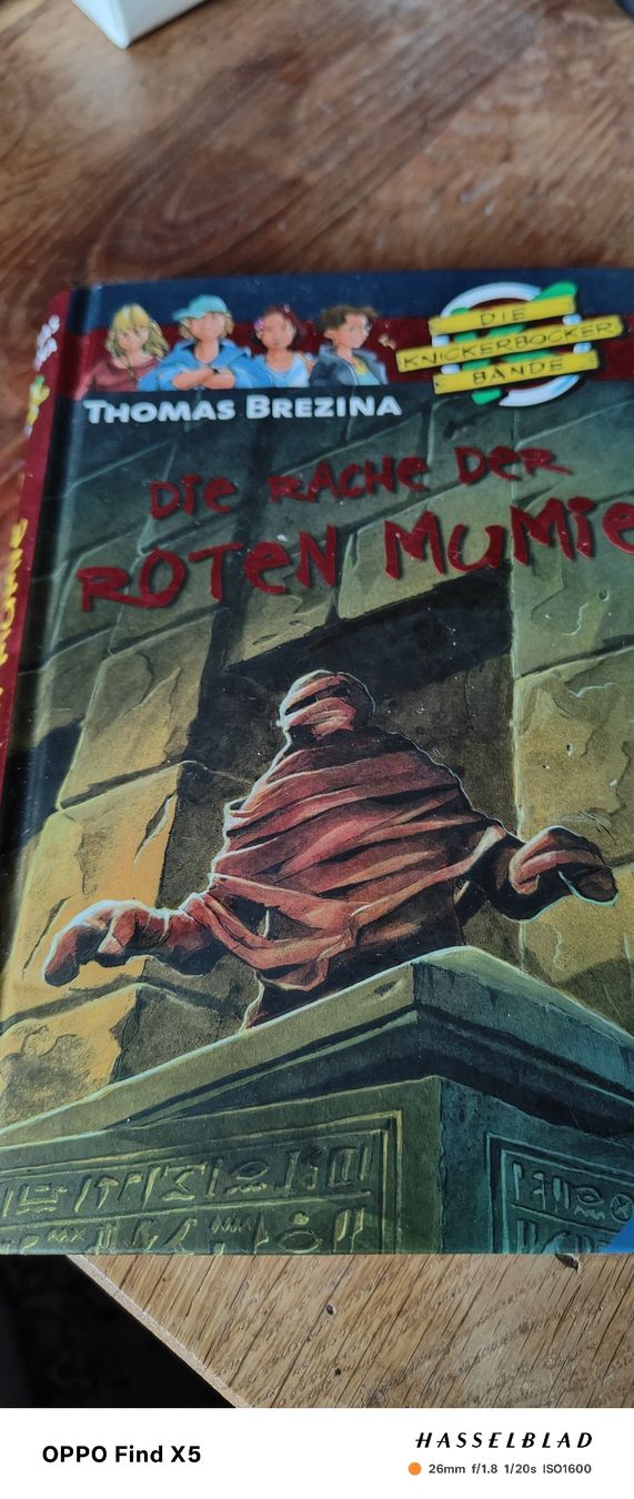 Libri: Die Rache der roten Mumie  knickerbockerbande – Nuovo (secondo la descrizione) da Volken venduto da katz5