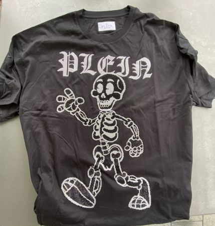 T-Shirt PHILIPP PLEIN, Grösse 5XL, mit Strass-Steinchen, NEU